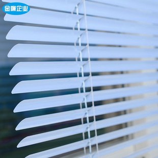 卫生间打孔遮阳 手拉免厨房百叶窗帘卷帘办公室遮光升降2023年新款