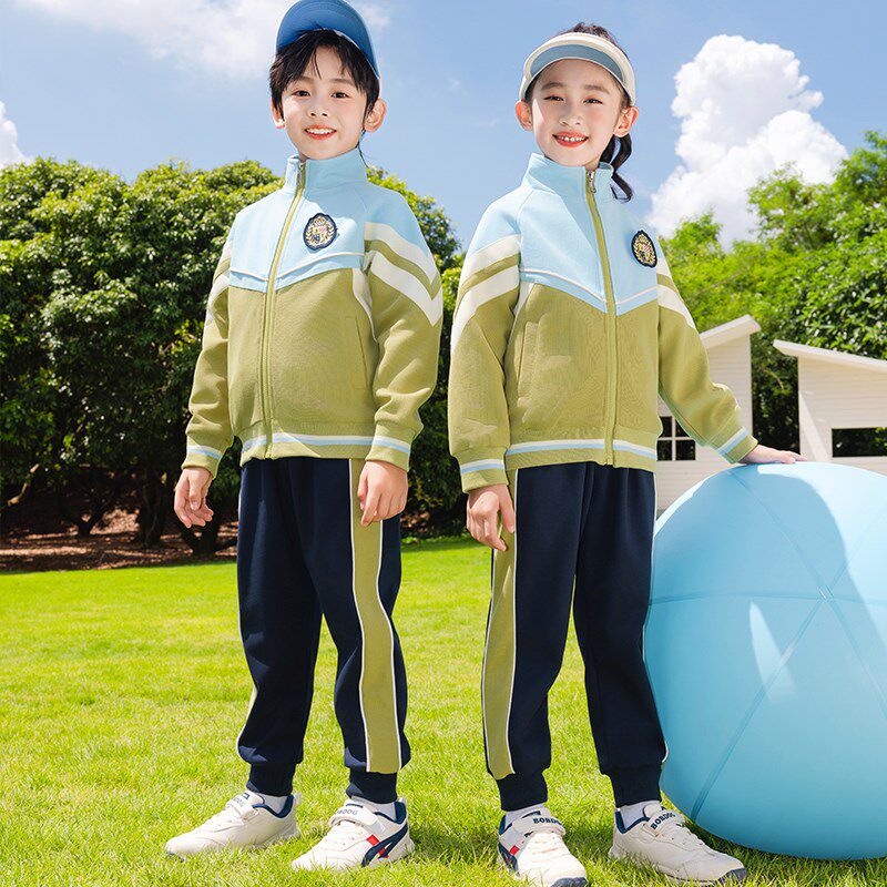 学院风棒球服校服套装小学生春秋新款儿童年级班服六件套幼儿园服
