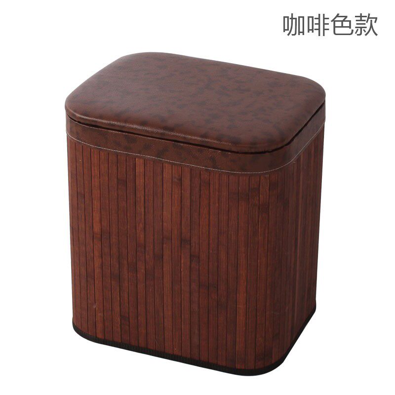 竹编收纳凳储物凳收纳小凳子可坐换鞋凳门口换鞋凳矮凳玩具收纳箱