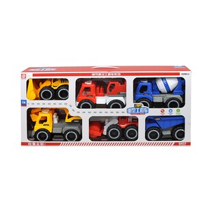 重型工程车挖掘机推土车翻斗自卸车压路机搅拌车吊车男礼物大套装