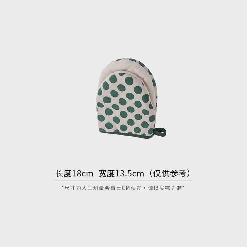 曼叙隔热手套耐高温家用微波炉厨房烤箱专用手套加厚防烫手套新款