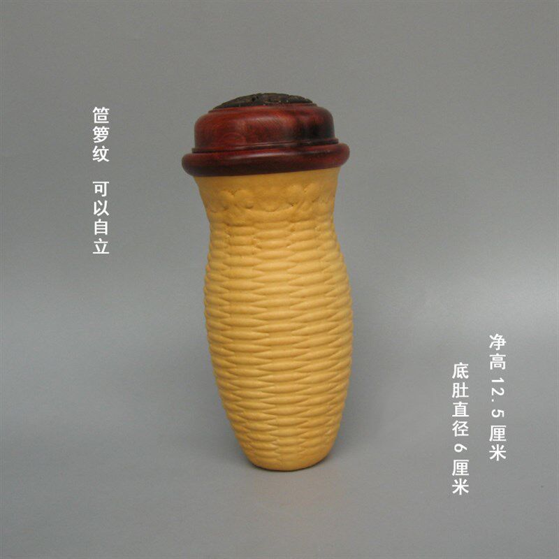 实物拍摄 范制蝈蝈葫芦鸣虫罐 棒子葫芦花梨口盖 椰壳蒙心 送 簧