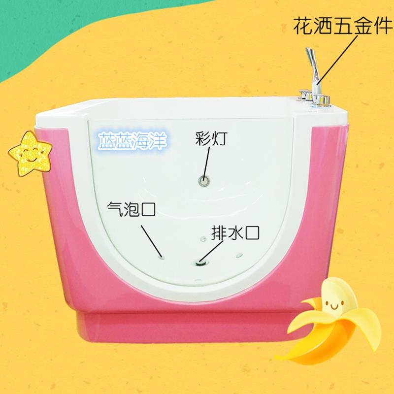 湖南婴儿游泳池设k备宝宝游泳缸小儿游泳馆洗澡盆亚克力儿童水疗
