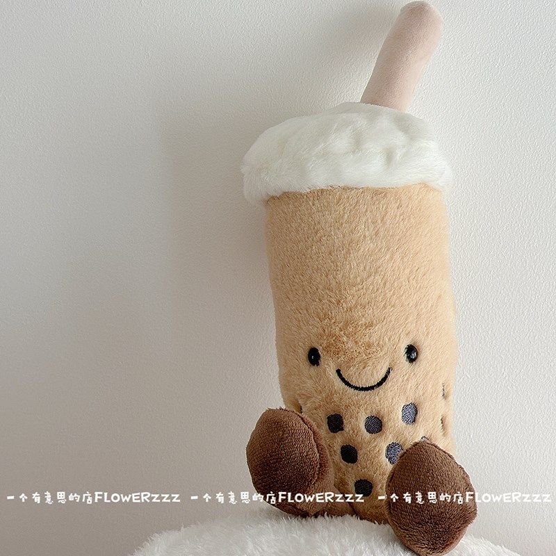来杯珍珠奶茶北欧趣味创意饮料毛绒玩具可爱抱枕公仔玩偶男女礼物,玩具/童车/益智/积木/模型,毛绒/玩偶/公仔/布艺类玩具,淘宝优惠券,粉丝福利购,淘宝优惠卷