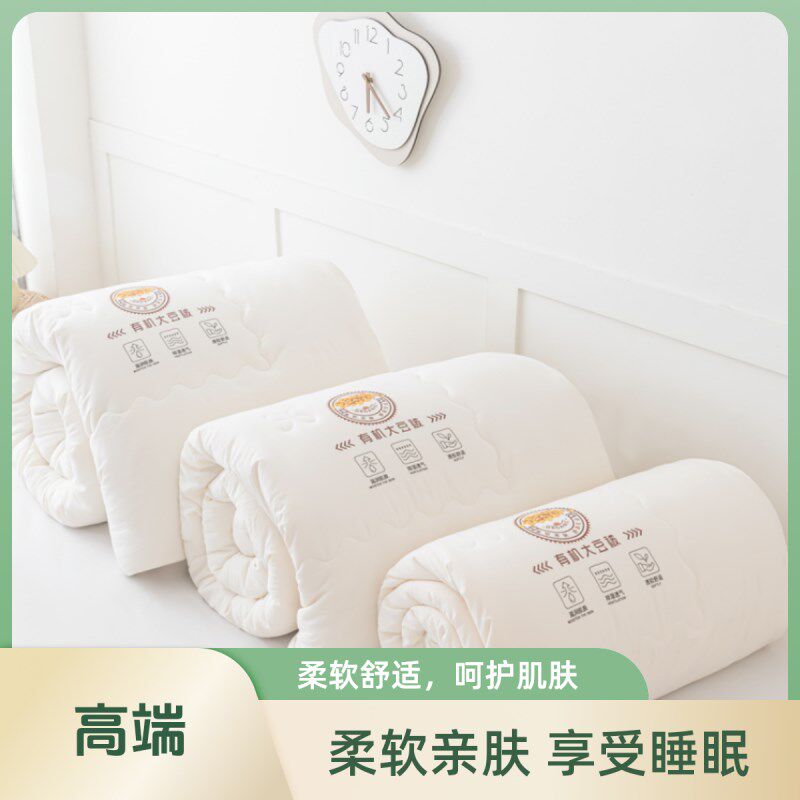 大豆被空调被夏凉被加厚冬被亲肤柔软薄被子可水洗学生被空调被宿