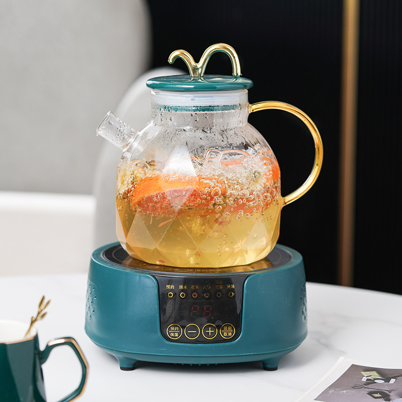 高颜值轻奢陶瓷水杯家用套装养生茶具玻璃水壶茶杯乔迁结婚送礼