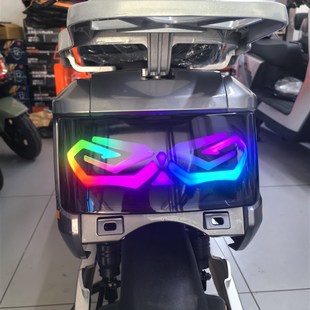 大牛款n7n8n9系列电动车撒旦尾灯改装通用尾灯