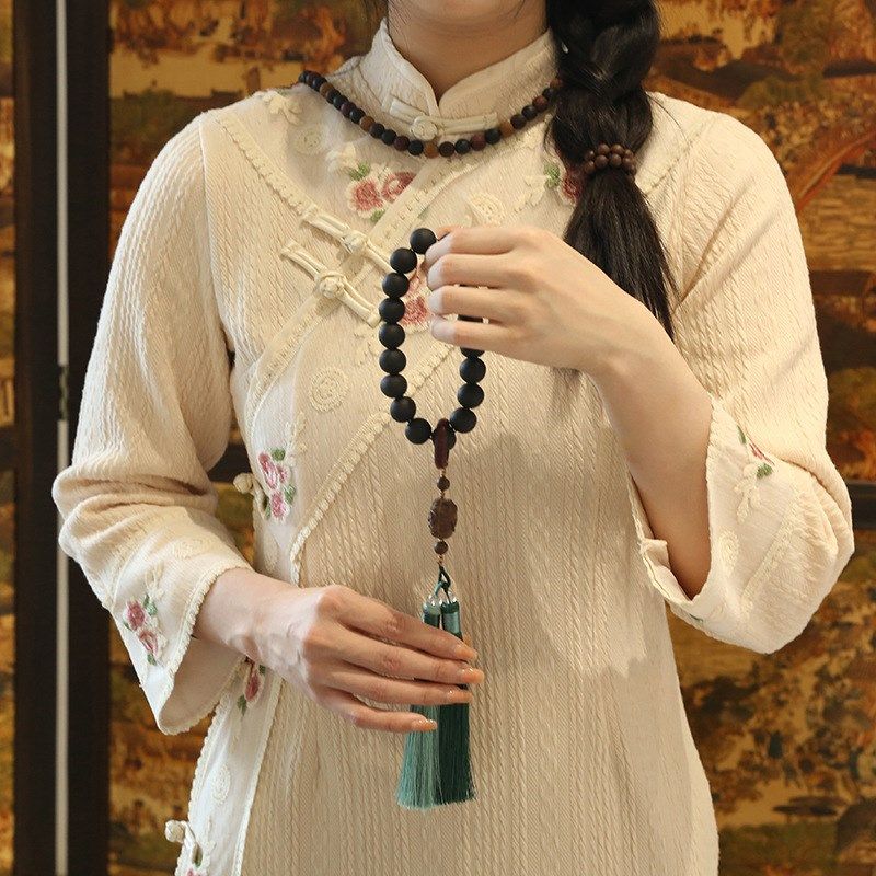 【宫廷御制龙涎香】手工古法合香珠手持十八子宫U廷非遗文玩手串