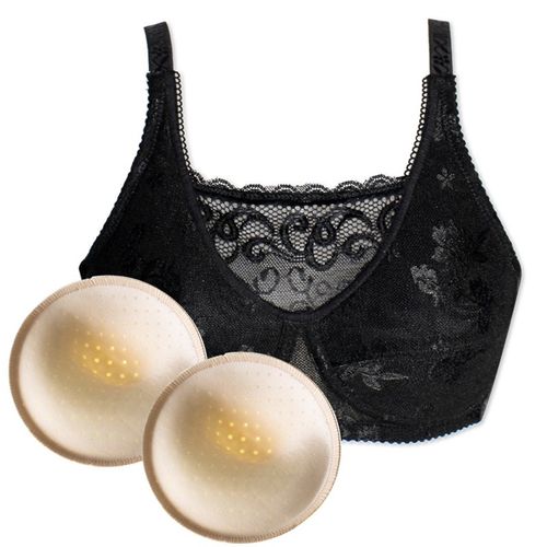 义乳文胸无钢圈薄杯术后轻质硅胶义乳女海绵胸垫加厚丰满