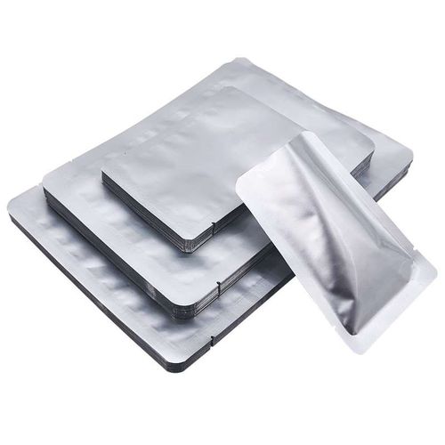 加厚纯铝箔袋真空食品包装袋阴阳镀铝耐高温密封熟食蒸煮锡箔袋