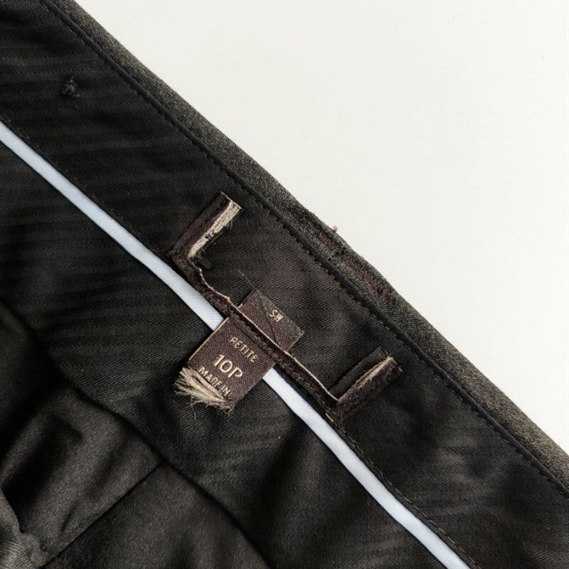 全里料西裤春秋新款显瘦垂感小个子直筒宽松休闲深灰色微喇九分裤