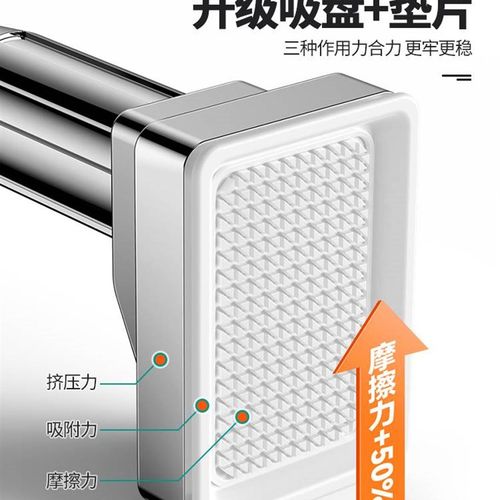 免打孔伸缩晾衣杆阳台顶装窗户固定式衣架室内晒衣家用加粗挂衣杆