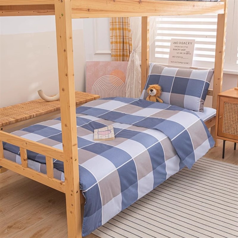 学生宿舍三件套大学生初高中生棉花被褥六件套全棉被套