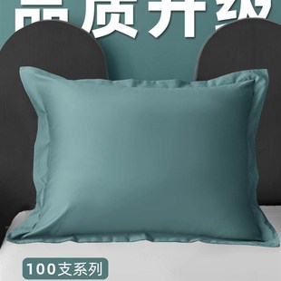 长方形床头大靠背纯棉沙发靠垫套65x85cm床上红色靠枕抱枕套60x80
