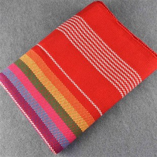 云南丽江特色摩梭手工披肩加厚加宽旅游空调披肩围巾两用