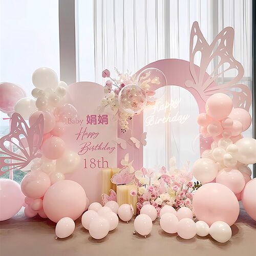 生日场景布置装饰18岁女孩成人礼仪式氛围感背景墙kt板10岁男孩