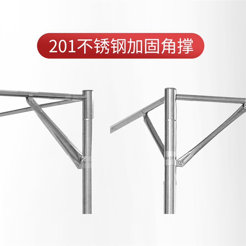 单买蚊帐支架杆子不锈钢2025新款家用加粗加厚老式落地式配件耐用