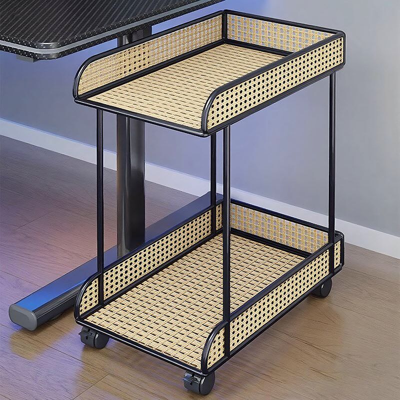 台式电脑主机托i架办公室落地多层主机壳底座加高支架电竞房置物