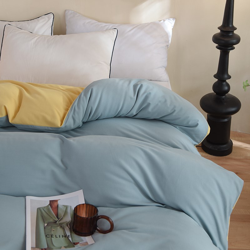 定做订制A类全棉磨毛被套纯棉被罩150*180*200*210*215*220*250cm