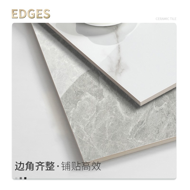 全瓷客厅地板砖全抛釉600X600防滑B地砖卧室玻化砖800x800通体瓷