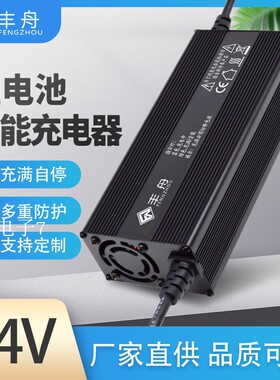 24V2a0A30A电动叉车房车扫地车工程车储能锂电池充电器29.2V 29.4