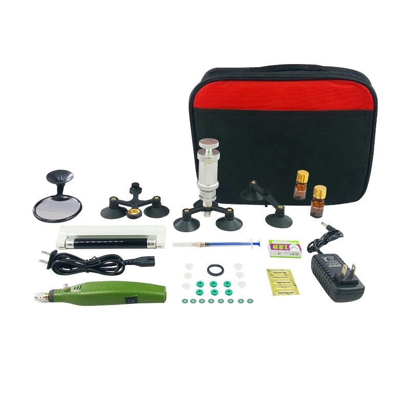 汽车挡风玻璃修复工具风挡裂损裂痕修补工具玻璃炸点牛眼修复套装