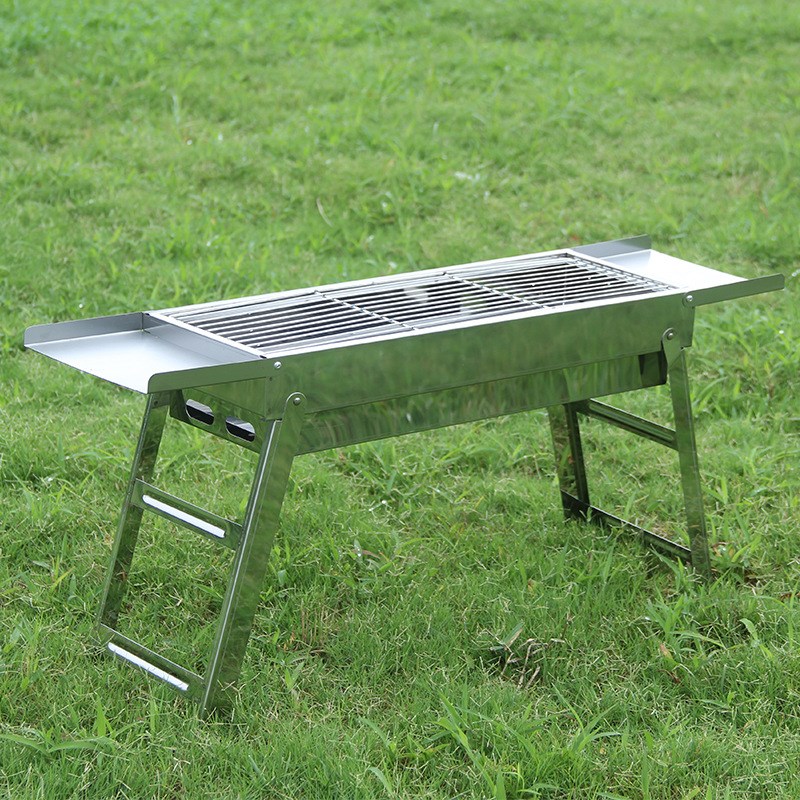 烧烤炉户外便携式折叠不锈钢烧烤架家用木炭烤肉架碳烤炉野外炉子