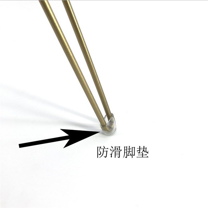 高品质可拆装金属三脚架开业花篮架金色铁艺花架婚庆路引装饰架子