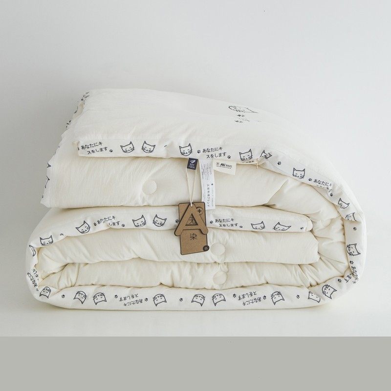 A类不染大豆被!白色冬被加厚2米被芯纯棉空调被全棉春秋被子8斤,床上用品,化纤被,淘宝优惠券,粉丝福利购,淘宝优惠卷