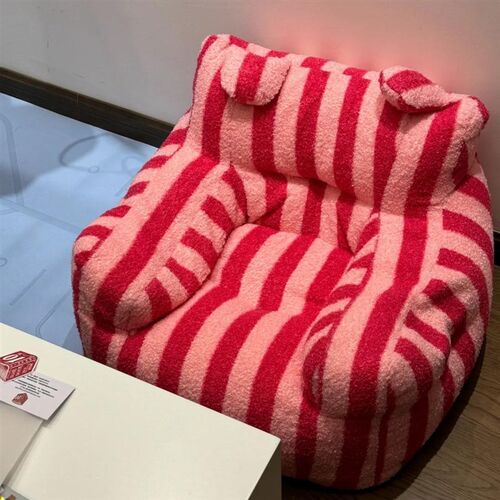 沙发客厅2024新款单人儿童宠物小户H型懒人沙发椅宝宝阅读角迷你