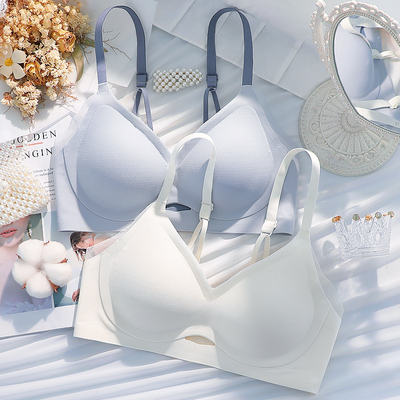 无痕内衣女小胸聚拢薄款夏季无钢圈美背网红2025年新款爆款文胸罩