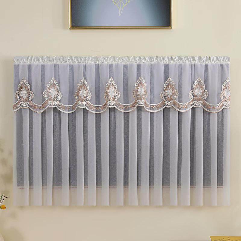 电视机防尘罩套开机不取55寸65寸85寸电视套挂式台式蕾丝电视新款