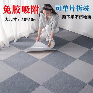 拼接地毯方块卧室儿童房满铺客厅地垫冬天可拆洗全屋铺防滑垫家用