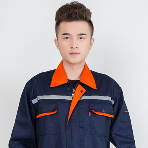 长袖工作服套装男劳保服汽修服厂服定制电焊工装制服春秋耐磨工衣