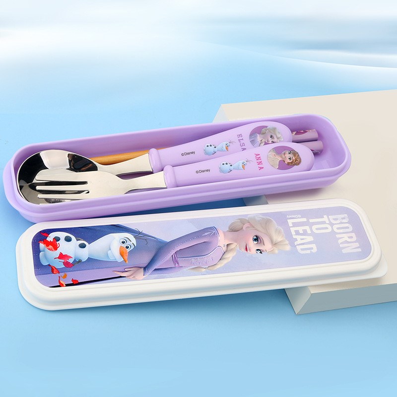 儿童餐具女孩便携筷子勺子套装小学生餐具一人食家用外带单人装