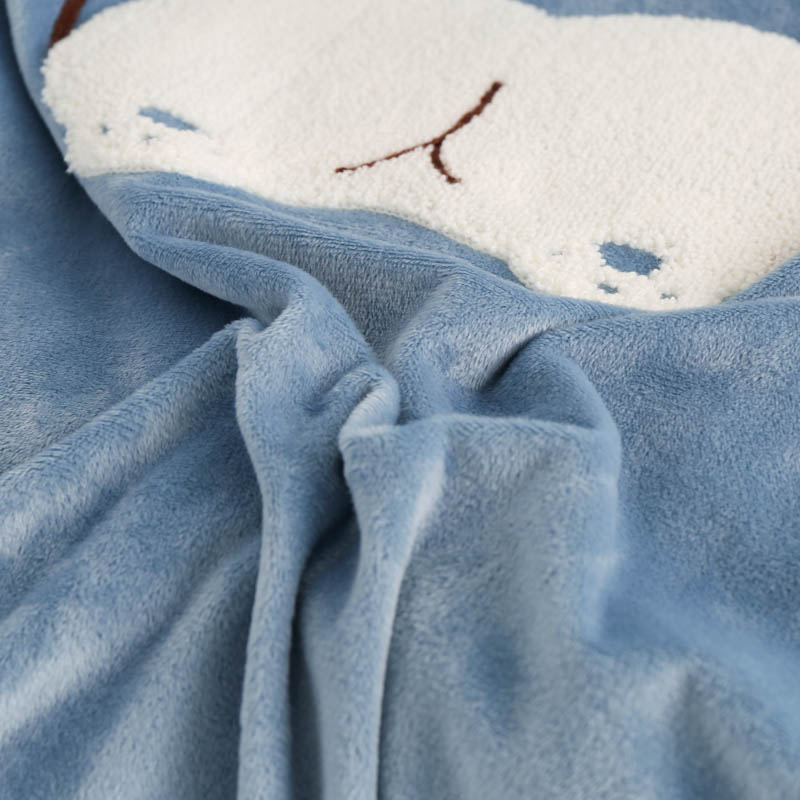 多功能加厚加绒抱枕被子两用折叠汽车内靠枕办公室保暖午睡空调毯