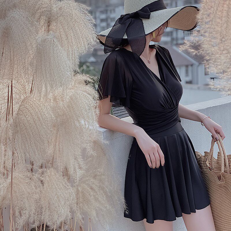 分体泳衣女两件套女士游泳衣分体式2024新款保守泡温泉高级感泳装