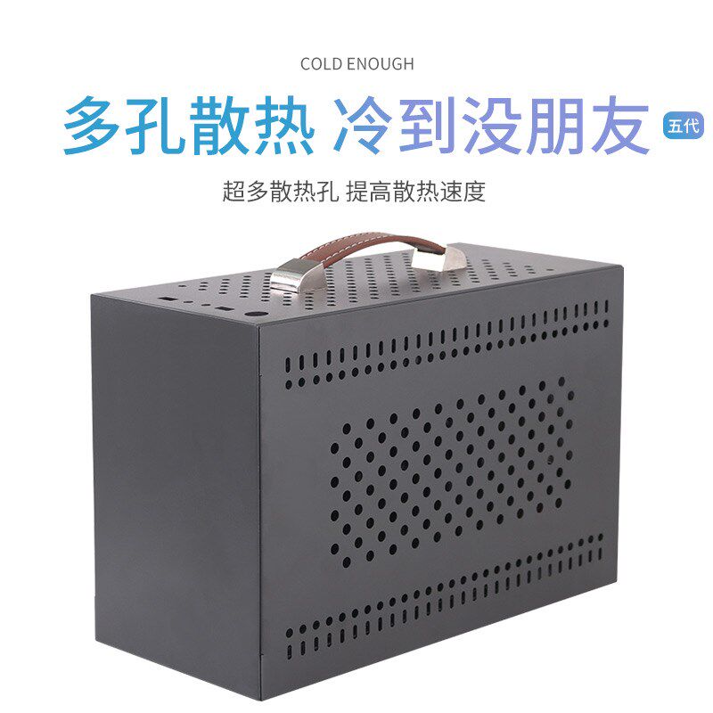 台式主机箱迷你itx机箱风冷电脑机箱台式主机箱外壳家用办公便携