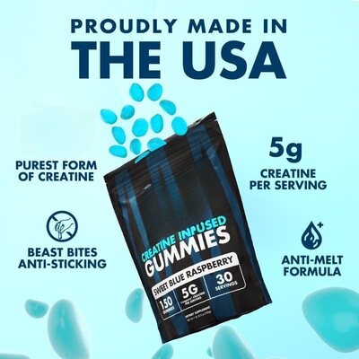 热销跨境肌酸软糖Creati