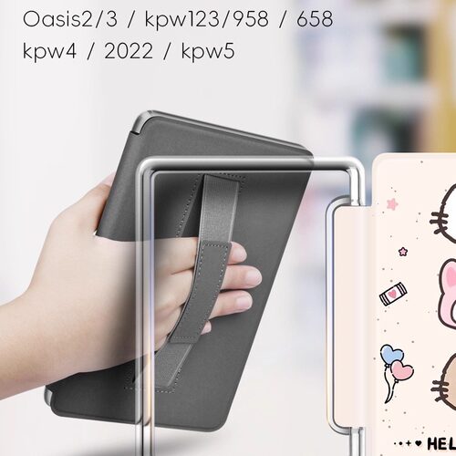 Kindle paper white123456电子书保护壳Kindle558青春版658青春版透明亚克力保护套可手持款