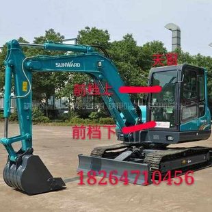 挡风前档上下门窗左钢化玻璃 70E挖掘机玻璃 山河智能SWE50E 60E