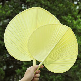 防摔大蒲扇老式 坏手摇家用芭蕉扇简约加大子塑料夏季 蒲扇家用加厚