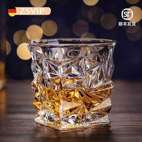 德国ZSVIP欧式高档无铅玻璃威士忌洋酒杯子礼盒套装家用 酒樽酒具