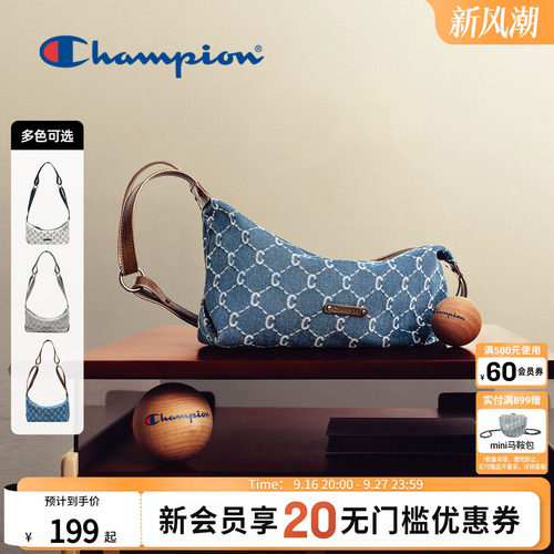 champion冠军钻C老花腋下包