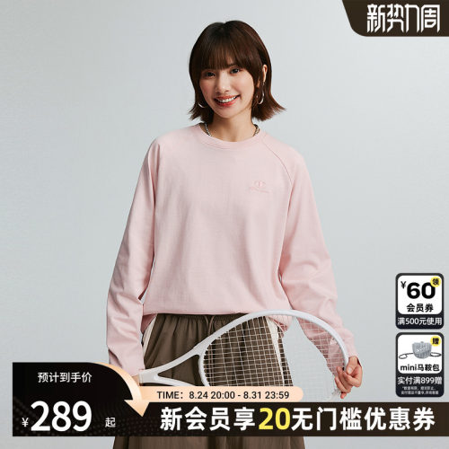 champion冠军女士多巴胺长袖T恤