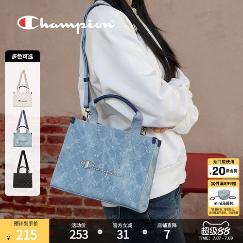 champion冠军老花mini托特包