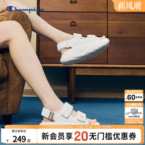 Champion冠军平底凉鞋女