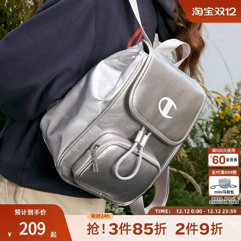 Champion冠军经典老花双肩包