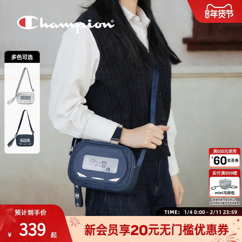 champion冠军26春季新款梦核相机包小方包斜挎包女生未来感
