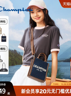Champion冠军单肩手提包腋下包法棍包单肩包男女情侣外出潮流